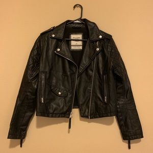 A&F Leather Jacket